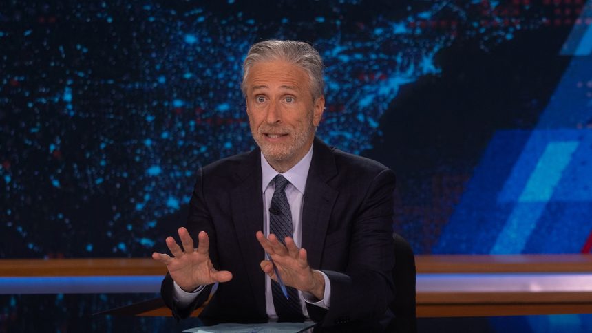 Jon Stewart Calls Out GOP’s Reaction to Kamala Harris: ‘Seriously, Guys?