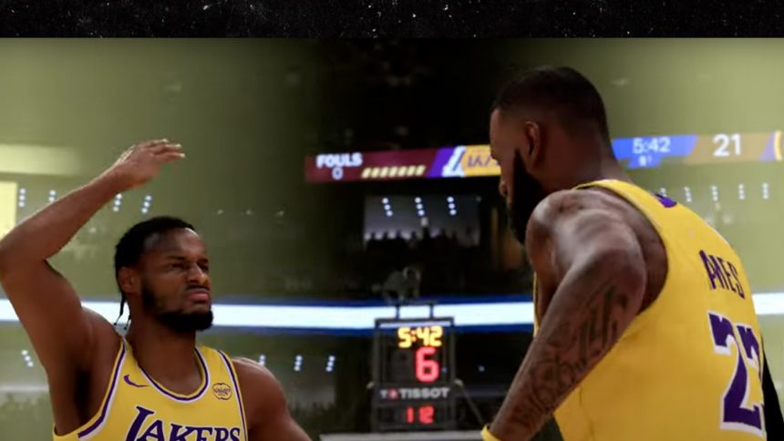 Bronny James Takes Center Stage in NBA 2K25 Trailer: Watch as He Throws an Epic Alley-Oop to LeBron!