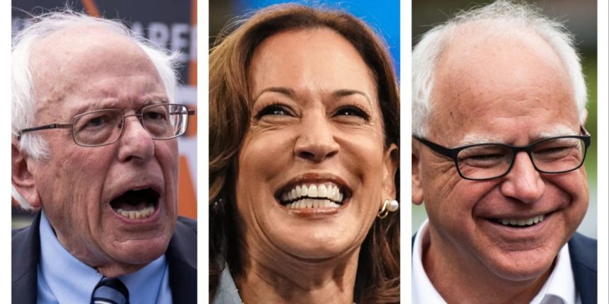 Bernie Sanders and Labor Leaders Target Gov. Tim Walz as Potential VP Pick for Harris!