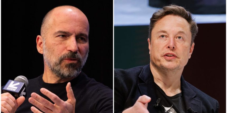 Uber CEO Sounds the Alarm: Major Concerns Over Elon Musk’s Robotaxi Vision!