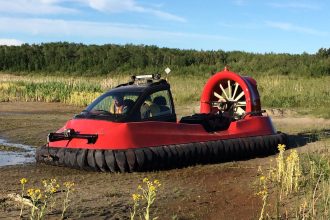 Teacher Turns Childhood Dream Into Reality: 1,800 Hours Spent Crafting the Ultimate Hovercraft!