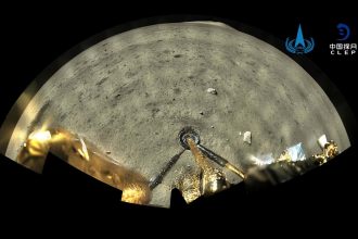 Breakthrough Discovery: Water Molecules Unveiled in Lunar Rock Sample!