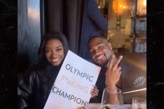 Simone Biles Showcases Her ‘Olympic F***ing Champion’ Menu: A Taste of Victory!