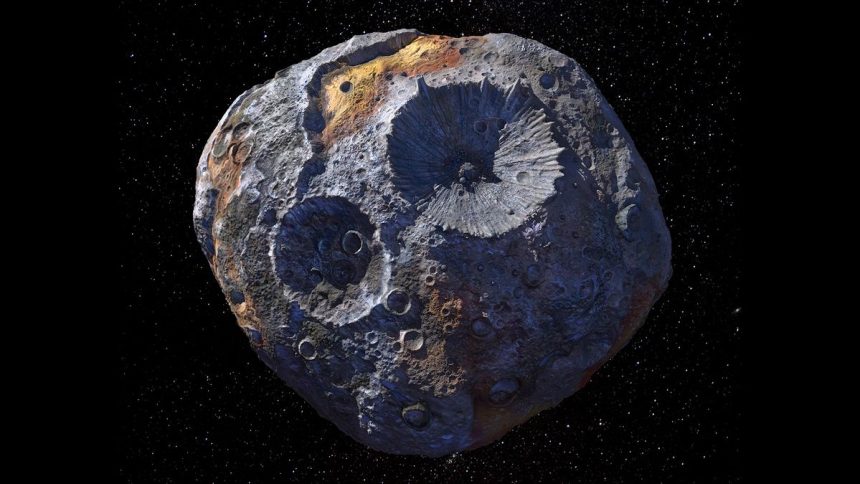 James Webb Telescope Unveils Surprising Signs of Rust on the Metal-Rich Asteroid Psyche!