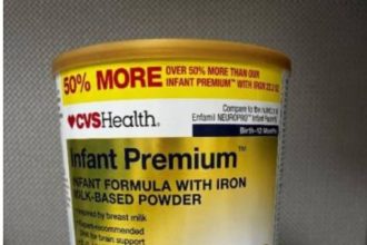 Perrigo Issues Urgent Recall: 16,500 Cans of Baby Formula Over Vitamin D Concerns!