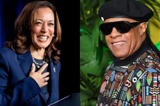 Stevie Wonder Honors Kamala Harris with a Heartfelt Tribute at Duke Fakir’s Memorial Service