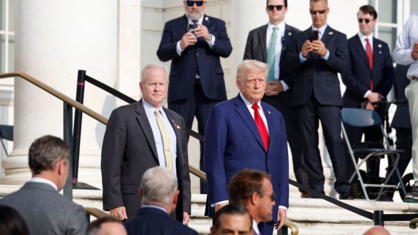 Trump Campaign Staff Clash with Official at Arlington National Cemetery: A Tense Encounter Unveiled