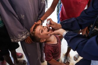 Impressive Milestone: 560,000 Children Vaccinated in Gaza’s First Polio Campaign Round!