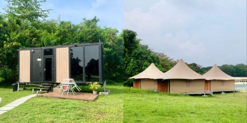 Island Getaway: My Unforgettable Glamping Tent and Tiny House Experience Near Singapore!