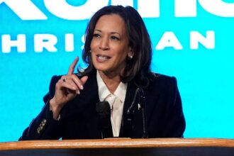 Harris Highlights Trump’s ‘Enemy Within’ Remarks as Erie Crowd Chants ‘Lock Him Up